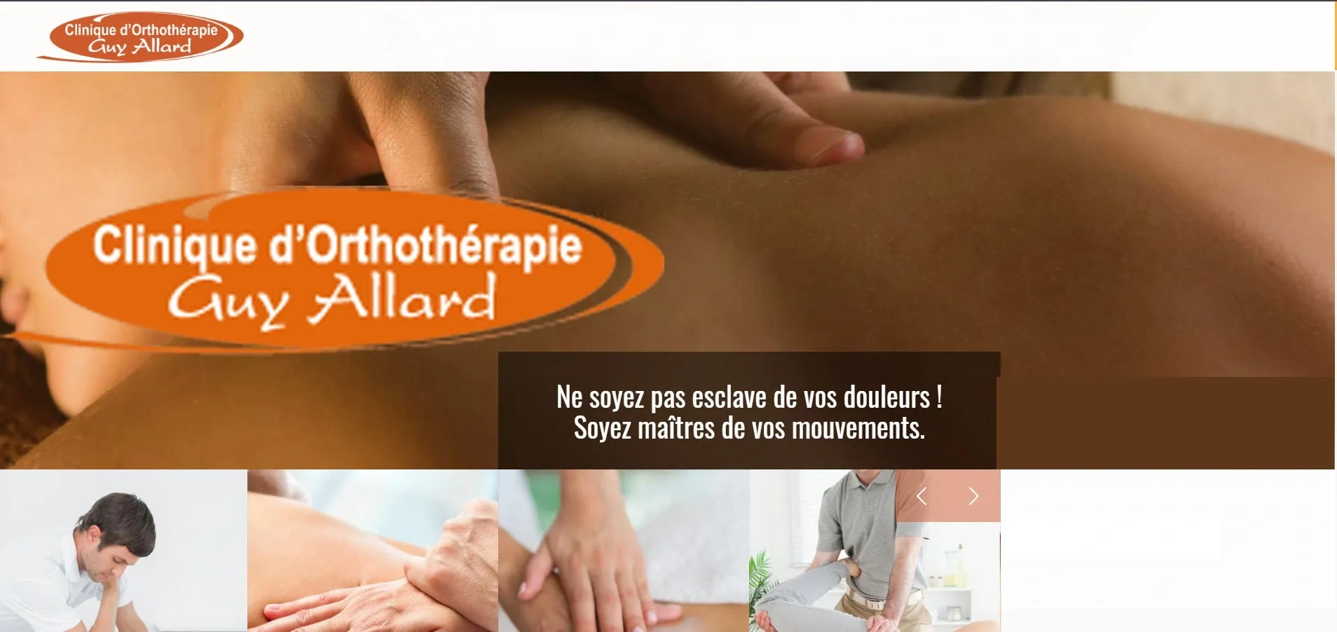 Logo de Clinique d'Orthothérapie Guy Allard